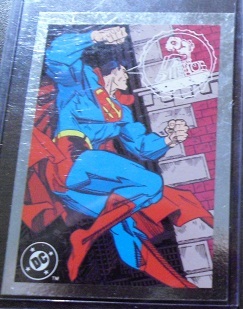 1993 DC Comics Superman Foil Promo Card