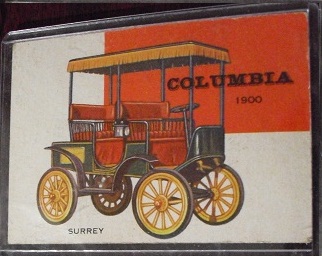 1953 Topps World on Wheels Columbia Car #40
