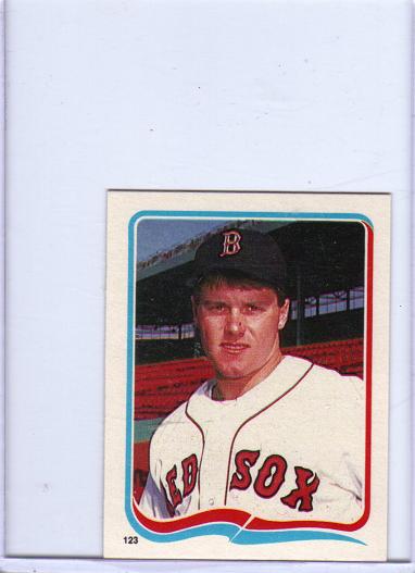 1985 Fleer Roger Clemens Sticker Rookie