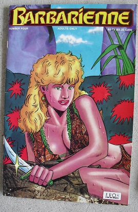 1992 Eros Comix Adult Comic Book - Barbarienne #4