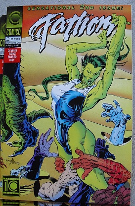 1993 Comico Comics - Fathom #2 Comic Book