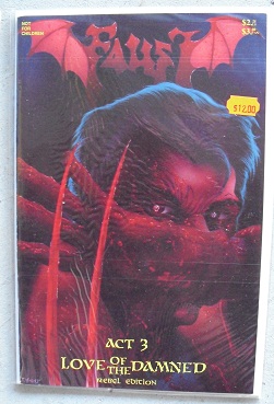 1992 Rebel Studios - Faust Act 3 Comic Book