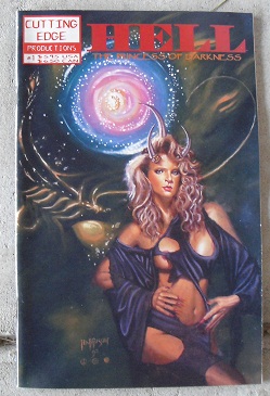 1992 Cutting Edge Comic - Hell Princess of Darkness #1