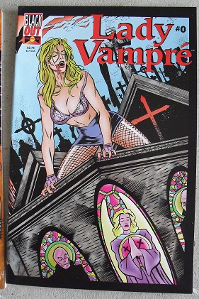 1995 Blackout Comics Lady Vampire #0 Comic Book