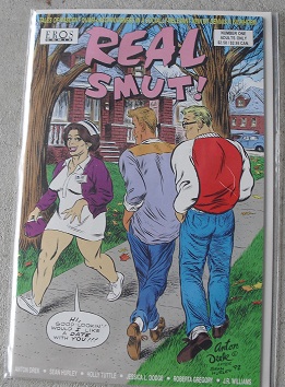 1992 Eros Comix Adult Comic Book - Real Smut #1