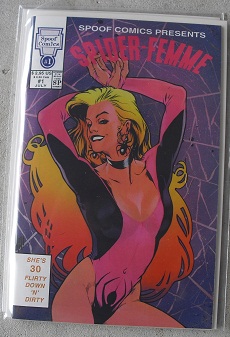 1990s Spoof Comics Spider-Femme #1 Comic Book