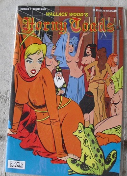 1990s Eros Comix Adult Comic Book - Horny Toads #1