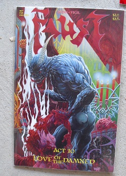 1993 Rebel Studios - Faust Act 10 Comic Book