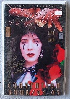 1995 SIGNED Comic Everette Hartsoe's RAZOR