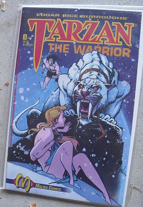 1992 Malibu Comics - Tarzan the Warrior Comic Book #3
