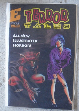 1991 Eternity Comics Terror Tales #1 Comic Book