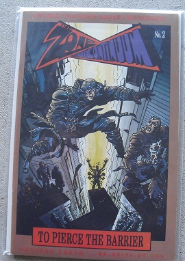 1990s Caliber Press Comic Book - The Zone Continuum #2