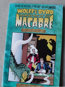 1995 Comic Book Wolff & Byrd Counselors of the Macabre