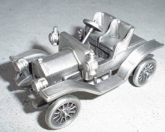 Danbury Mint Pewter 1911 Buick Car 1/32 Scale