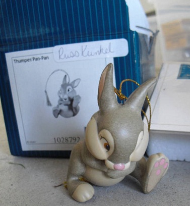 Disney Classics Collection Figure Ornament Thumper MIB