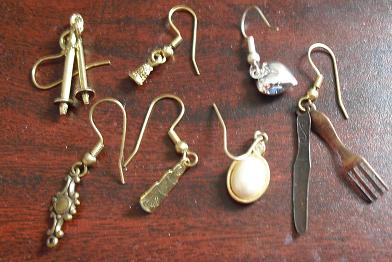 Lot of 7 Modern Earrings