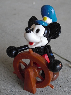 1986 Applause Vinyl Mickey Mouse Sailor Figurine