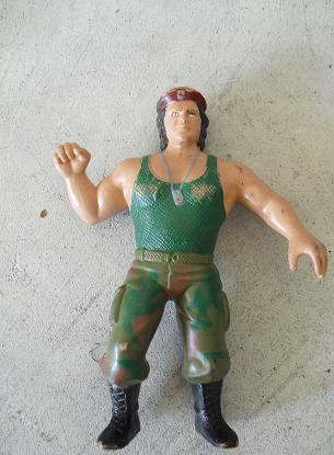 1980s WWF Wrestling Figure LJN Corporal Kirchner