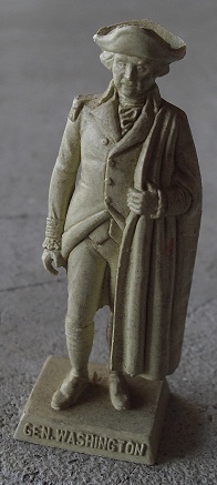 Vintage Plastic George Washington Figurine