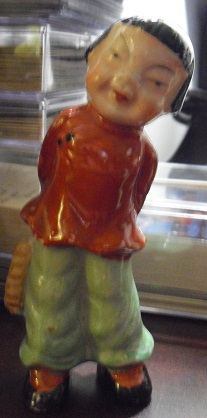 Vintage Ceramic Occupied Japan Girl Figurine