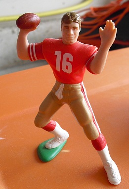 1991 Starting Lineup Joe Montana Figurine