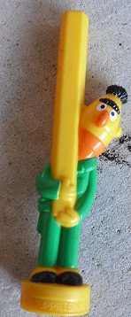 Odd Plastic Bert Figurine 5 1/2" Tall