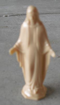 plastic statues of mary