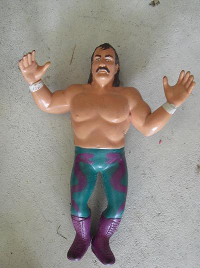 1980s LJN WWF Wrestling Figure Jake the Snake Roberts