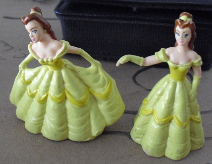 Lot of 2 Vinyl Walt Disney Character Figurines
