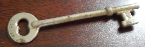 Antique Metal Furniture Key #2