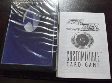 Cool 1990s Era Star Trek Next Generation Card Game Sealed