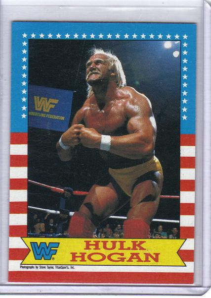 1987 Topps WWF Hulk Hogan Card