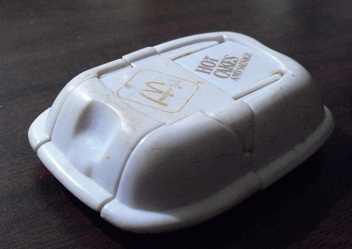 1988 McDonalds Transformer Hot Cakes Toy