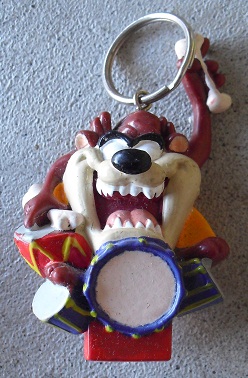 1995 Vinyl Taz Warner Brothers Keychain