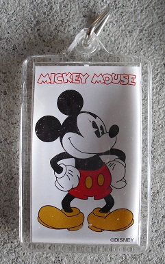 Modern Plastic Mickey Mouse Keychain