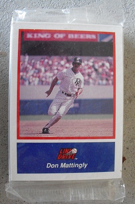 1991 Impel Line Drive Don Mattingly Card Set