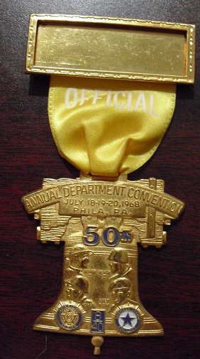 1968 Medal and Ribbon American Legion Philadelphia