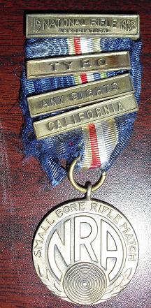 Original 1936 NRA Rifle Association Award Medal