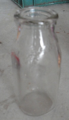 Vintage Glass Milk Bottle - Harrisburg Dairies