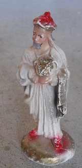 Vintage Plastic Nativity Man Figurine