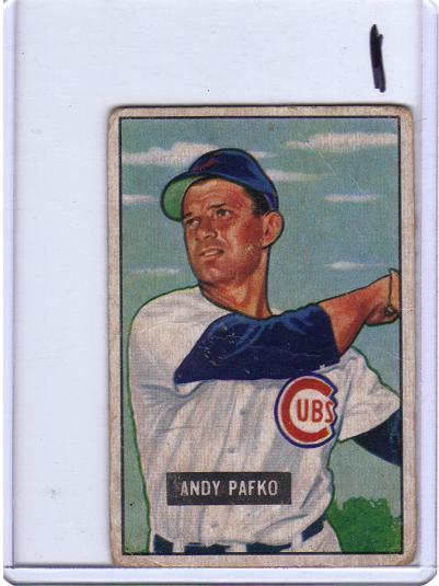 1951 Bowman Andy Pafko Card #103