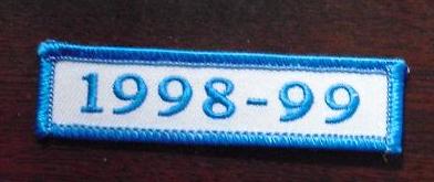 Uniform Shoulder Patch - 1998-99
