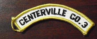 Embroidered Shoulder Patch - Centerville Co 3