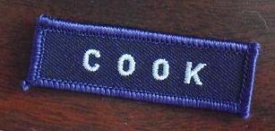 Uniform Shoulder Patch - COOK