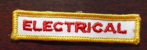 Uniform Chest Patch - Electrical