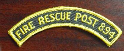 Uniform Shoulder Patch - Fire Rescue Post 894