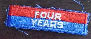 Embroidered Patch - Four Years