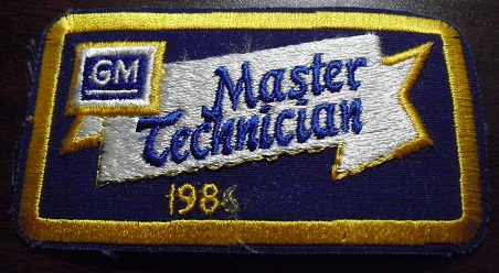 Embroidered Patch - GM Master Technician