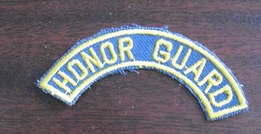 Uniform Shoulder Patch - Honor Guard