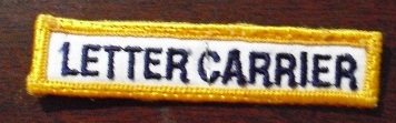 Embroidered Patch - Letter Carrier